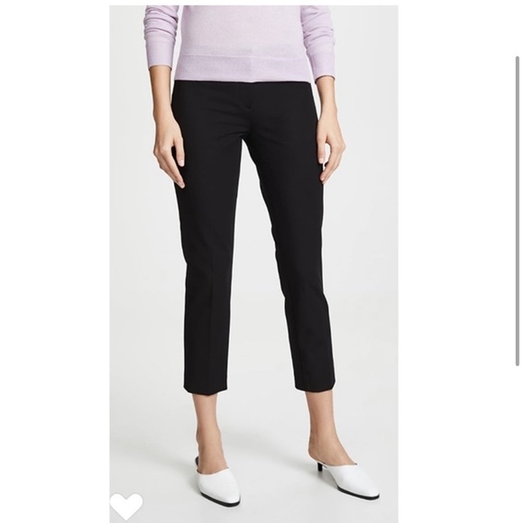 Theory Classic Skinny Pants in Black. - Picture 2 of 11